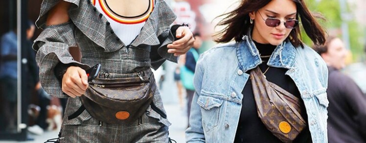 Kendall jenner belt on sale bag