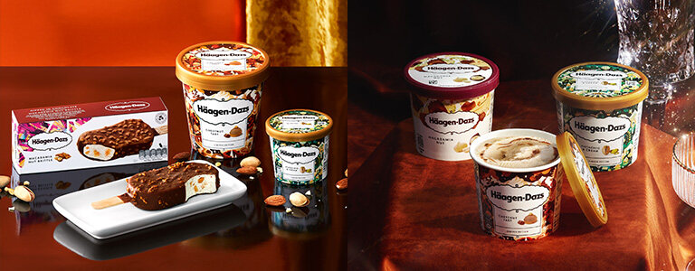 開心果與栗子撻奏響冬日序曲,Häagen-Dazs™ Nutty Wonderland 爆「脆」登場 開心果與栗子撻奏響冬日序曲,Häagen-Dazs™ Nutty Wonderland 爆「脆」登場