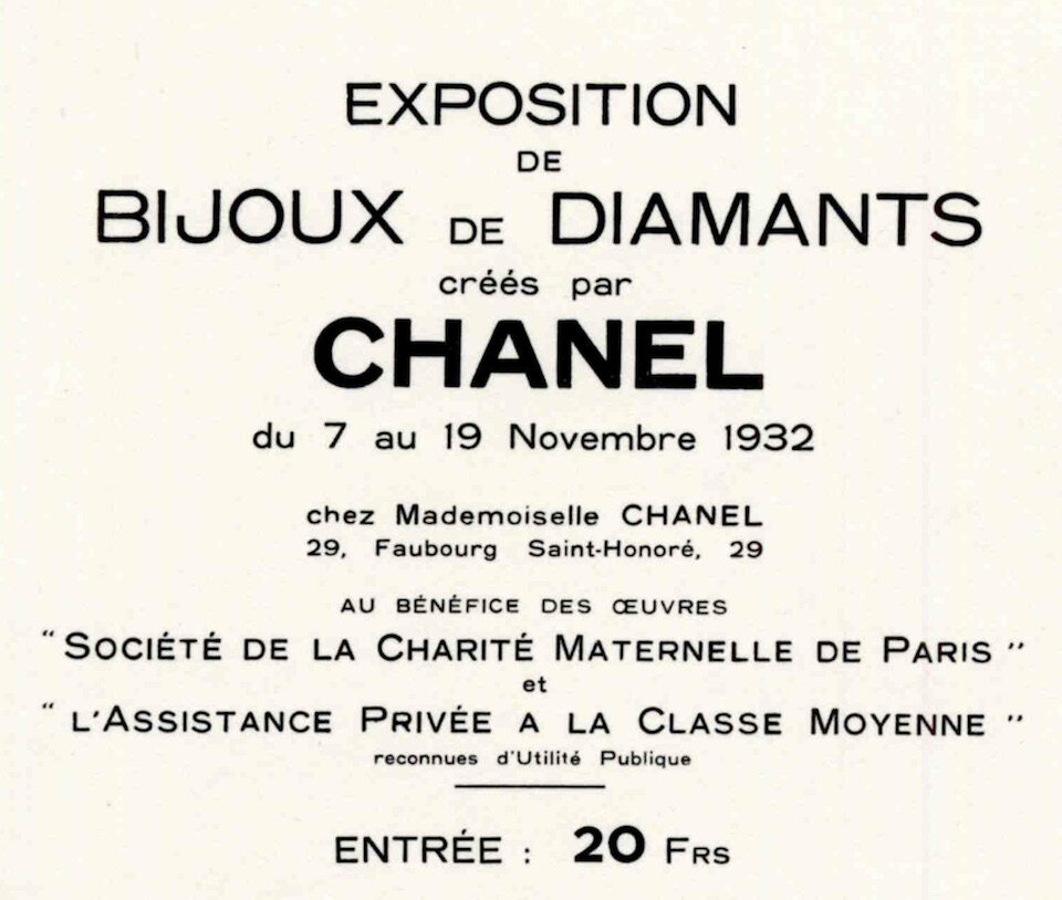 Chanel Bijoux de Diamants Chanel Bijoux de Diamants