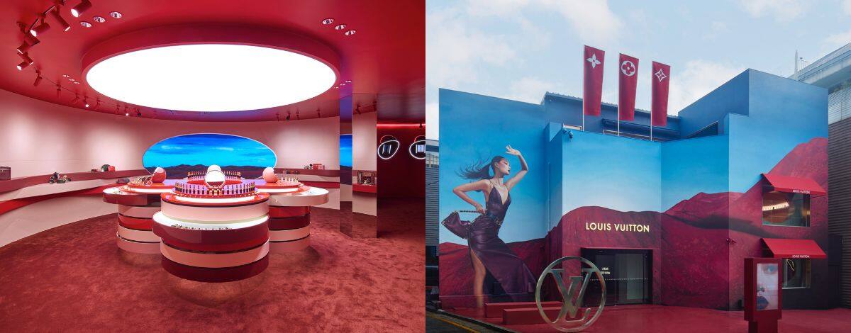 La Beauté Louis Vuitton 首爾島山限定店登場：彩妝迷打卡必去的沉浸式好去處！