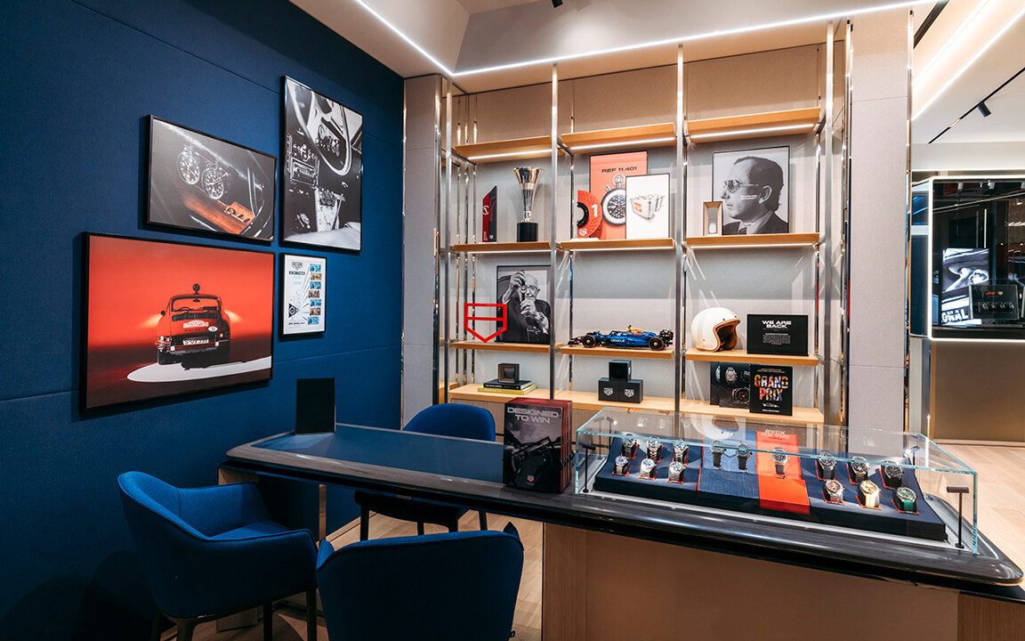 TAG Heuer 中環全新概念店 Tyson Yoshi