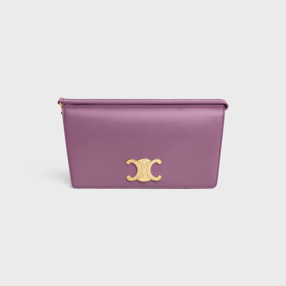 Celine Trapeze Triomphe 亮面小牛皮手袋 $25,500