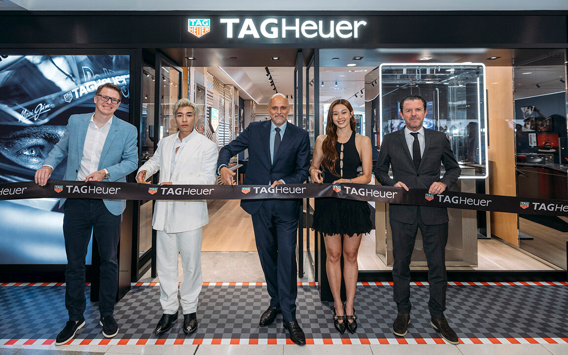 TAG Heuer 中環全新概念店 Tyson Yoshi