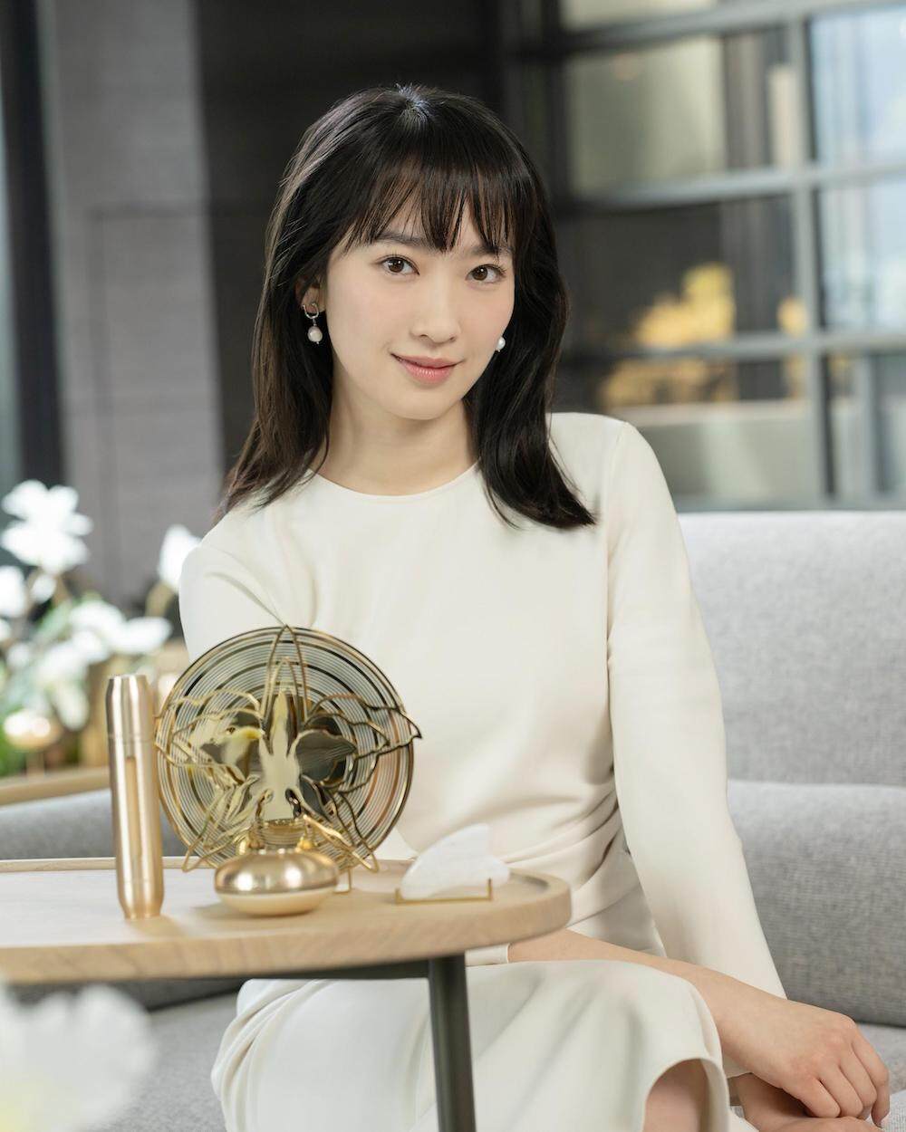 林愷鈴繁忙工作的肌膚良伴：Guerlain 御庭蘭花金緻煥采系列精華及乳霜