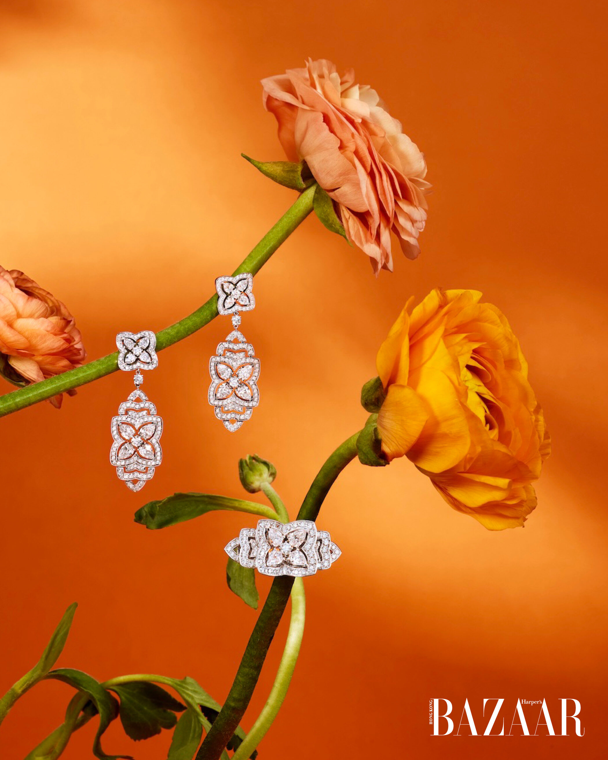 情人節是饋贈永恆愛意的最佳時機！De Beers Jewellers Enchanted Lotus 系列成為戀人的愛情見證
