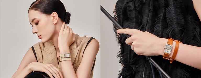 LONGINES x YVY 跨界合作，加入馬術時尚元素，讓皮革錶帶做腕錶主角