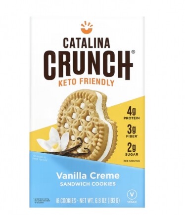 iHerb 零食推薦：Catalina Crunch Keto 夾心餅乾 $60