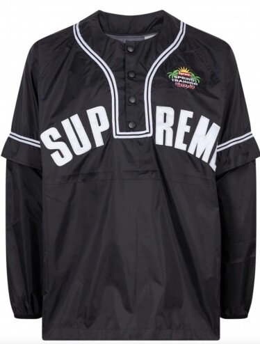 Supreme 黑色棒球衣 $2,080