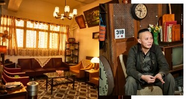 古物店店長黎杰因一件舊傢俬「入坑」，透過收集舊物研習香港歷史