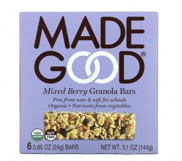 iHerb 零食推薦：MadeGood 格蘭諾拉麥片棒 $45