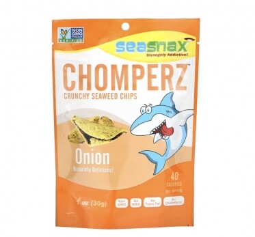 iHerb 零食推薦：SeaSnax Chomperz 海苔脆米果 $31