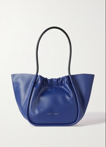 PROENZA SCHOULER Ruched L two-tone leather tote