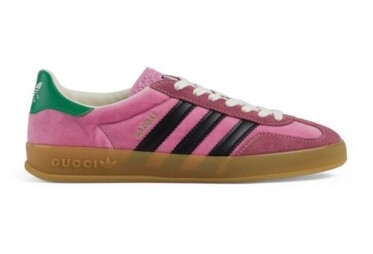 Adidas x Gucci Gazelle 粉紅色復古波鞋 Adidas x Gucci Gazelle 粉紅色復古波鞋
