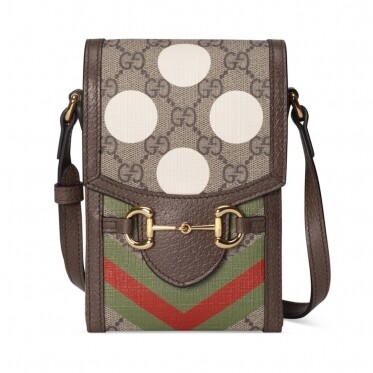 Gucci Horse Racing Motifs 系列 Horsebit 1955 迷你袋 Gucci Horse Racing Motifs 系列 Horsebit 1955 迷你袋