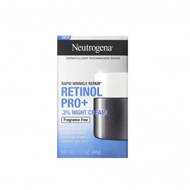 A 醇保養品推薦：Neutrogena Retinol Pro+ 3% 晚霜 （無香味版）