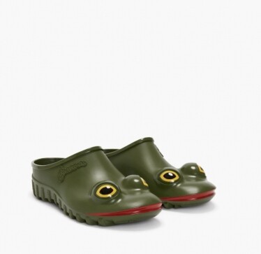 JW Anderson x Wellipets  綠色青蛙造型雨靴 $3,650