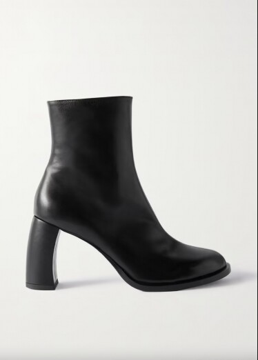 ANN DEMEULEMEESTER Lisa leather ankle boots