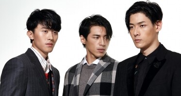 香港男模特兒：宋瑞康 Daniel、黃俊豪 Jeremy 及幸卓輝 Matthew