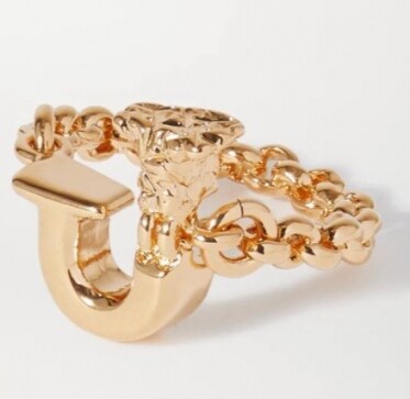 CHLOÉ Alphabet 金色戒指 CHLOÉ Alphabet 金色戒指