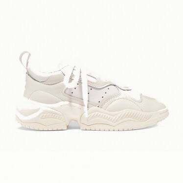 ADIDAS ORIGINALS Supercourt RX leather sneakers Supercourt RX 皮革米色波鞋