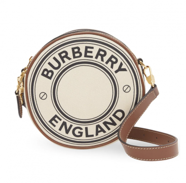 Burberry round leather Louise bag