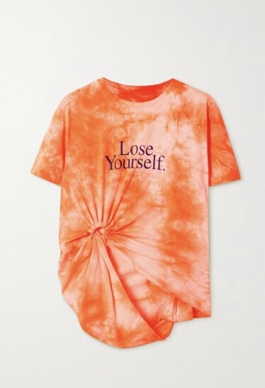 Paco Rabanne x Peter Saville 橙色扎染圖案 T-Shirt Paco Rabanne x Peter Saville 橙色扎染圖案 T-Shirt