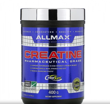 ALLMAX Nutrition, 肌酸粉，純微粉化肌酸一水合物，醫藥級肌酸，14.11 盎司（400 克）