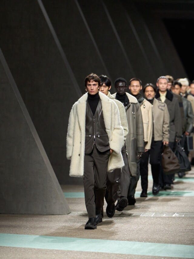 Hermès 2025 秋冬男裝系列香港時裝騷 │ 啟德郵輪碼頭舉行的「Ready-Set-Casaque」時裝騷有甚麼看點？