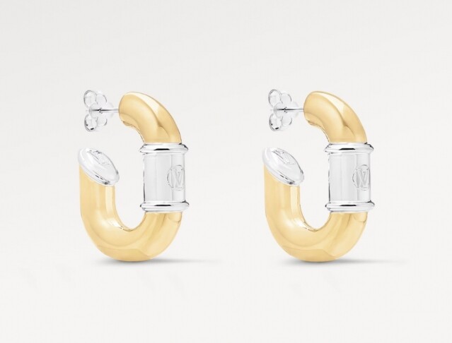 Louis Vuitton Louisette 金屬耳環 $5,100