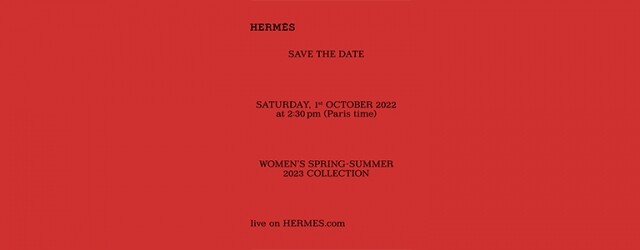 巴黎直擊！Hermes 2023 春夏系列