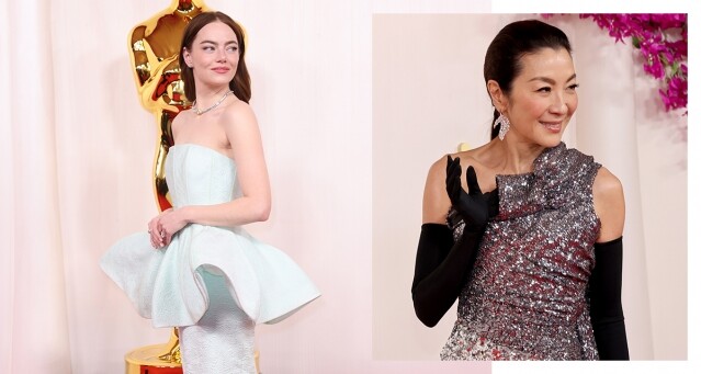【奧斯卡2024】 第 96 屆奧斯卡金像獎的最佳紅地毯珠寶造型！憑《可憐的東西》二度成為影后的 Emma Stone、「紅毯時尚女王」Zendaya，哪個更好看？