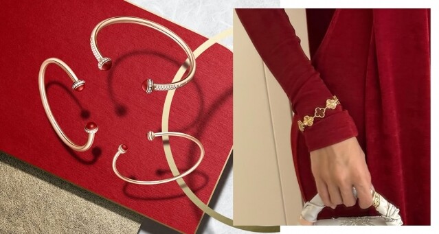 新年開運紅色珠寶推薦！Van Cleef & Arpels 四葉草珠寶帶來幸運、BVLGARI Serpenti 迎蛇年