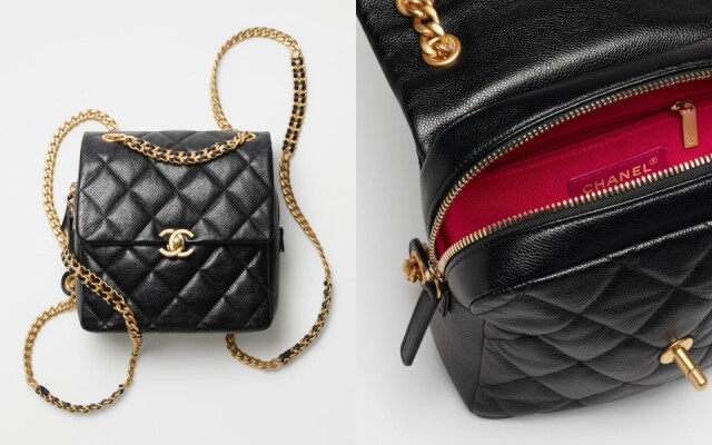Chanel 黑色小背囊 Chanel 黑色小背囊