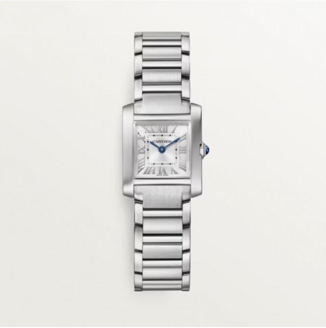 Cartier Tank Française 精鋼手錶（小型號）價錢：$28,800
