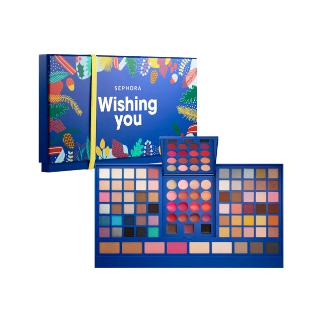 交換禮物推薦：Sephora Collection 節日套裝 - Wishing You Blockbuster 聖誕化妝盤 (限量版) $ 390