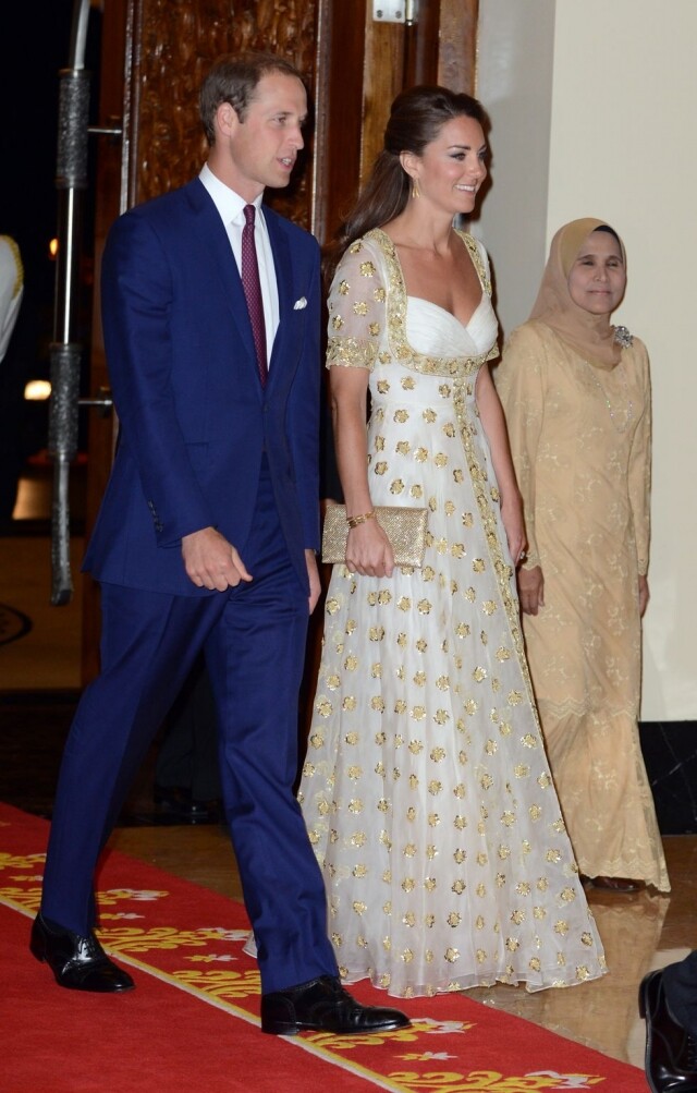 2012 年 9 月凱特王妃出訪馬來西亞