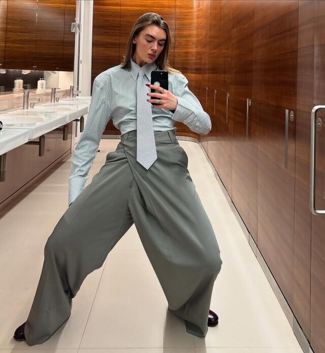 上班也要好好打扮自己！金融界女強人 Kat 的層次感上班穿搭指南，以混搭單品穿出高級感