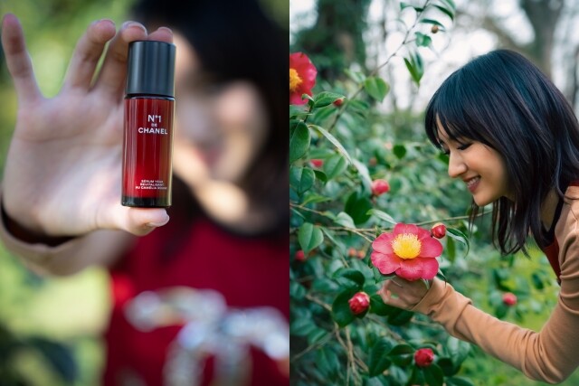 全新CHANEL一號紅山茶花眼部精華  以年輕眼眸展望CHANEL 融匯美容哲學