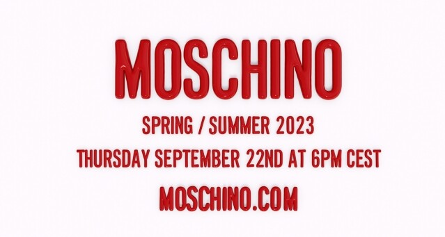 米蘭直擊：Moschino 2023 春夏系列