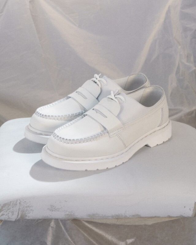 PENTON / 1461, Virginia & Smooth Leathers White Shoe