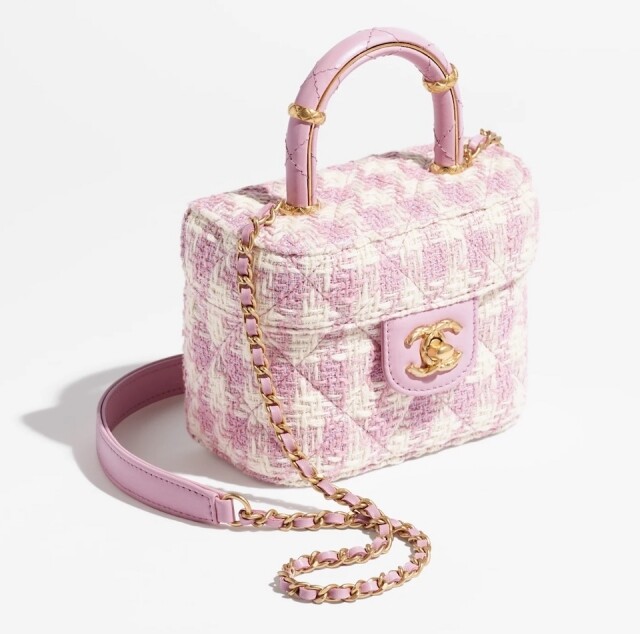 Chanel Tweed Vanity case 格紋手袋 $39,200