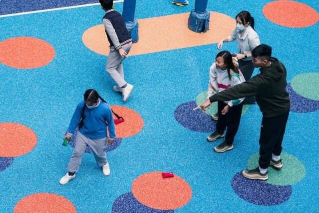 利用 Nike Grind 為觀塘閩僑小學的球場進行翻新 利用 Nike Grind 為觀塘閩僑小學的球場進行翻新