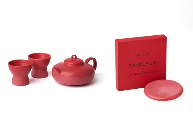 新年禮盒 2024 推薦｜BYREDO 2024 限定陶瓷蠟燭蓋 $315、限定陶瓷茶具套裝 $4,500