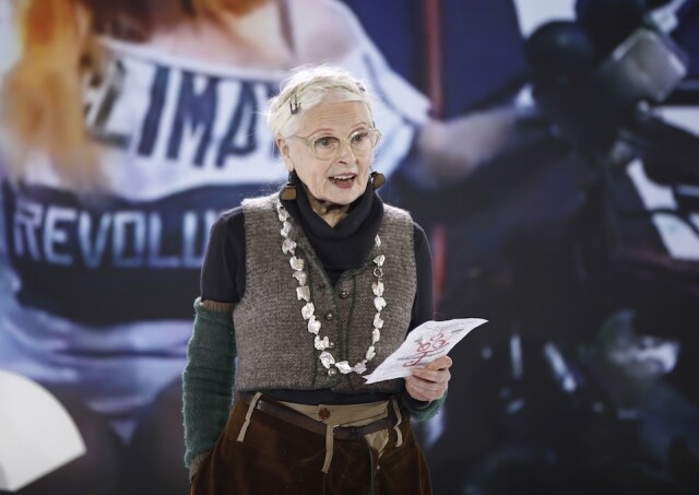 Vivienne Westwood 將伸展台變成發聲的舞台