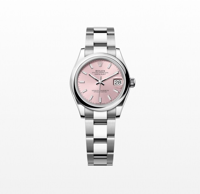 4.粉紅配色 Rolex Datejust 31 腕錶 Ref .278240