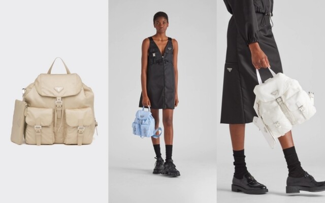 尼龍名牌背囊首選 Prada 尼龍名牌背囊首選 Prada