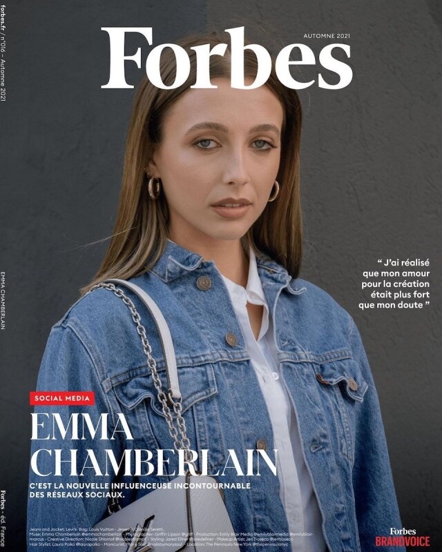 Emma Chamberlain 在網絡上獲大量新世代粉絲支持, Emma Chamberlain 在網絡上獲大量新世代粉絲支持,