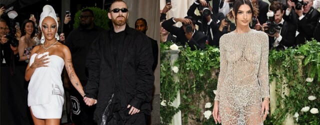 Met Gala 2024 紅地毯造型盤點!歐美女星興起「透視裝」晚禮造型?Doja Cat 以浴巾造型步進時尚盛會? Met Gala 2024 紅地毯造型盤點!歐美女星興起「透視裝」晚禮造型?Doja Cat 以浴巾造型步進時尚盛會?