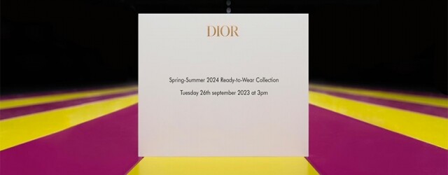 巴黎時裝周直擊:Dior 2024 春夏時裝系列 巴黎時裝周直擊:Dior 2024 春夏時裝系列