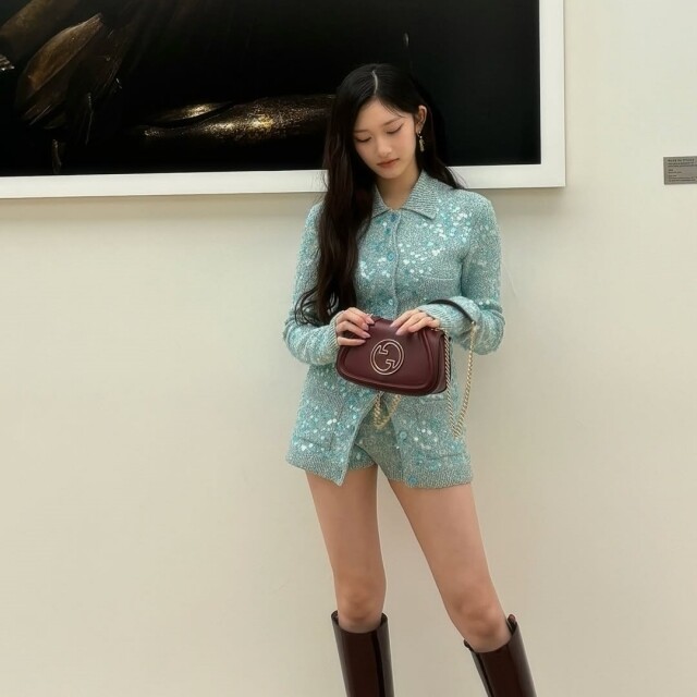 韓星叛逆千金風穿搭